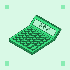 a green computer keyboard