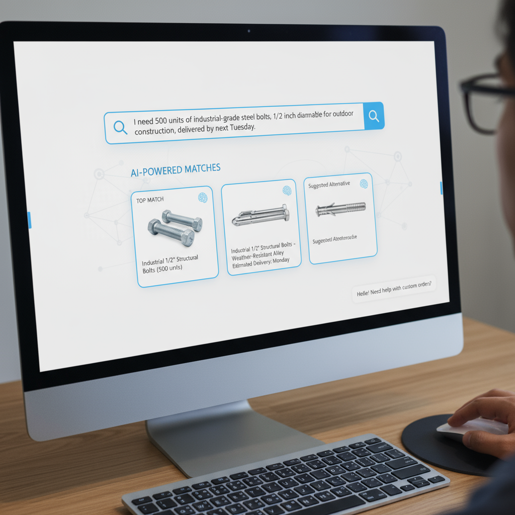 B2B search, natural language, AI-powered search, Google Vertex AI Search, Optimizely Commerce